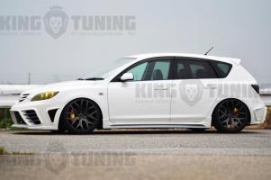 Передний бампер Weber Sport Mazda 3 bk (хэтчбек)