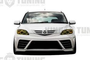 Передний бампер Weber Sport Mazda 3 bk (хэтчбек)