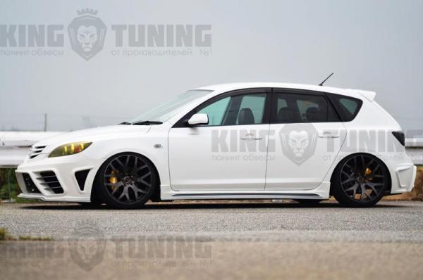 Передний бампер Weber Sport Mazda 3 bk (хэтчбек)