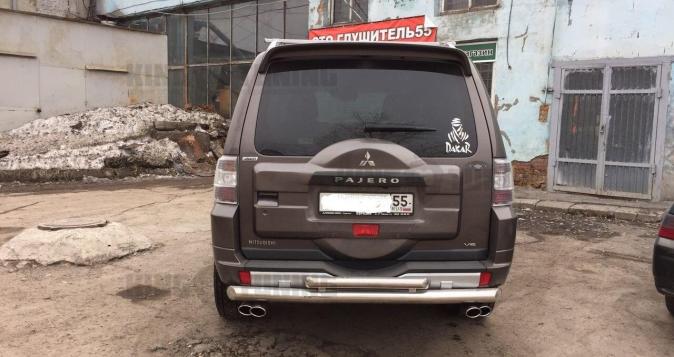 Заглушка запасного колеса Mitsubishi Pajero 4 2006-2014 Norix Link
