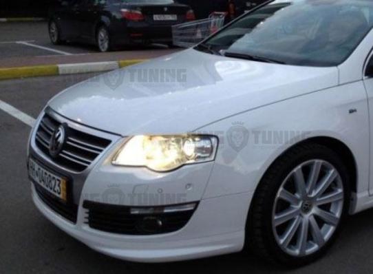 Накладка на передний бампер R-Line для Volkswagen Passat B6