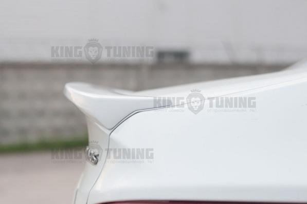Спойлер широкий Hyundai Solaris седан