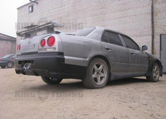 Задний бампер седан GTR v 2 Nissan Skyline r34
