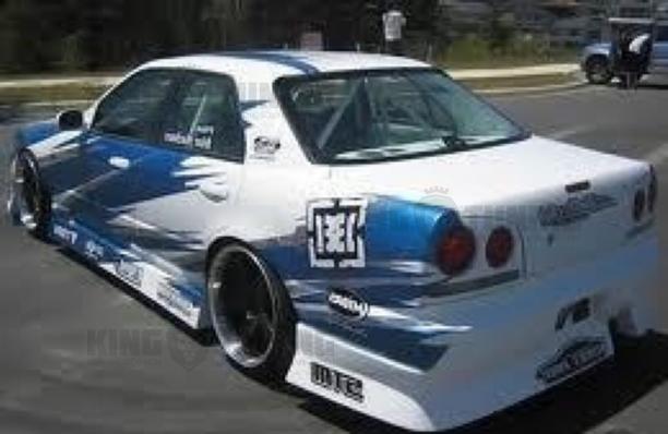 Задний бампер Uras Magic Monkey Nissan Skyline r34