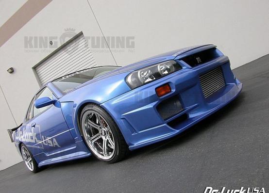 Передний бампер Do Luck Nissan Skyline r34