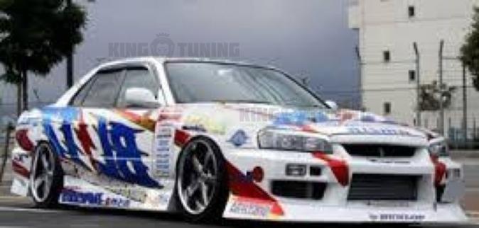 Пороги Uras Magic Monkey Nissan Skyline r34