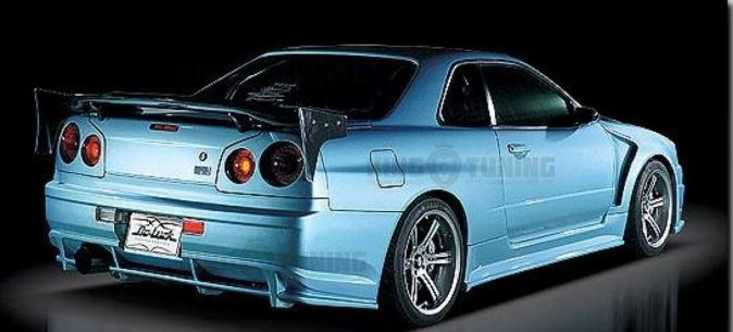 Пороги Do Luck Nissan Skyline r34