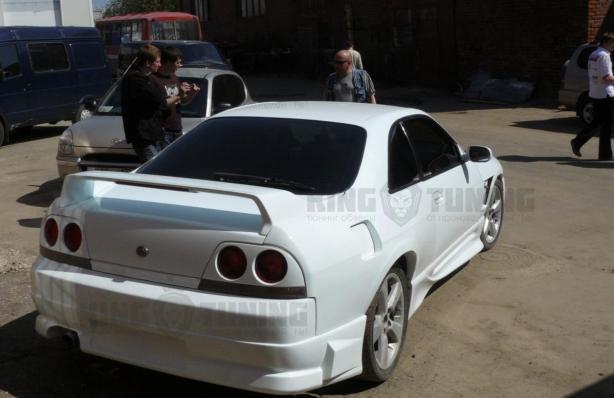 Задний Бампер Drift-Style Ver.1 Для Nissan Skyline r33