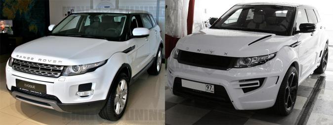 Капот Оникс РРС Onix RR Evoque