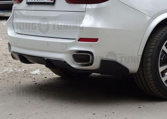 Накладка на задний бампер (комплект) BMW X5 F15 Performance