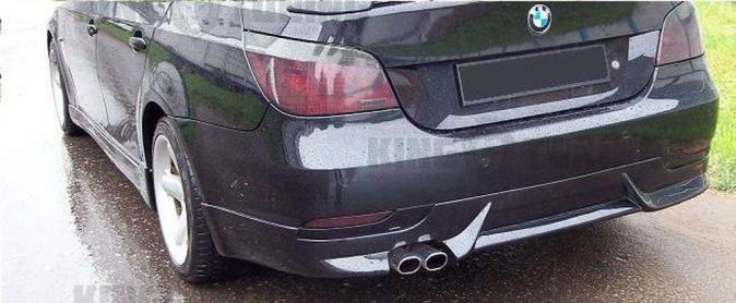 Юбка заднего бампера BMW E60 Schnitzer 2003-2007