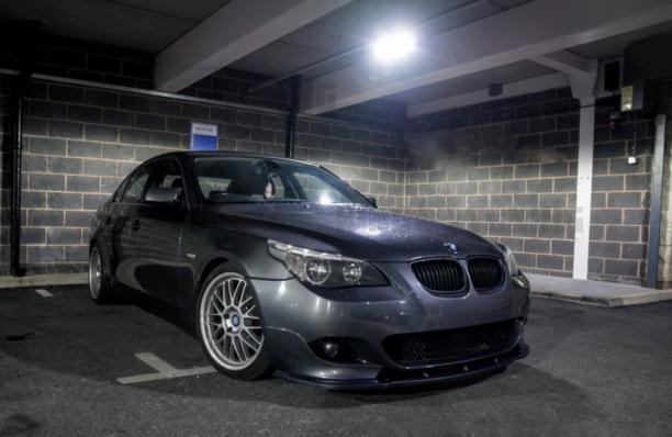 Сплиттер переднего M-TECHNIK бампера BMW E60