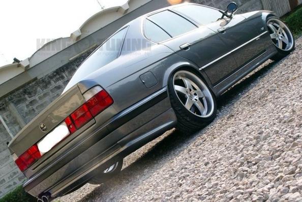 Накладка на задний бампер BMW E34 Zender