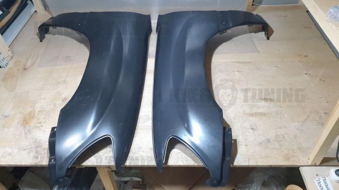 Пластиковые крылья ленд крузер 100 1998-2007 ABS PLASTIC