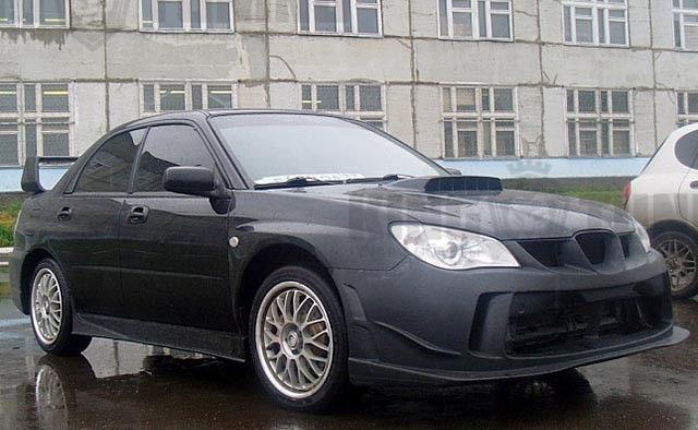 Передний бампер Zero Sport на Subaru Impreza WRX GD 2005-2007