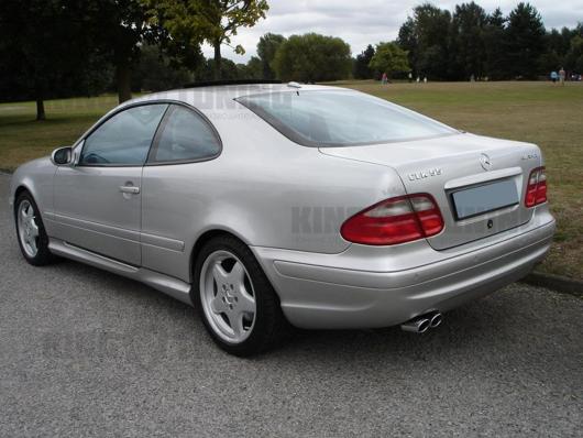 Задний бампер AMG Mercedes W208 рестайлинг 1999-2003