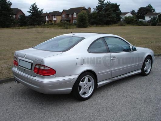 Задний бампер AMG Mercedes W208 рестайлинг 1999-2003
