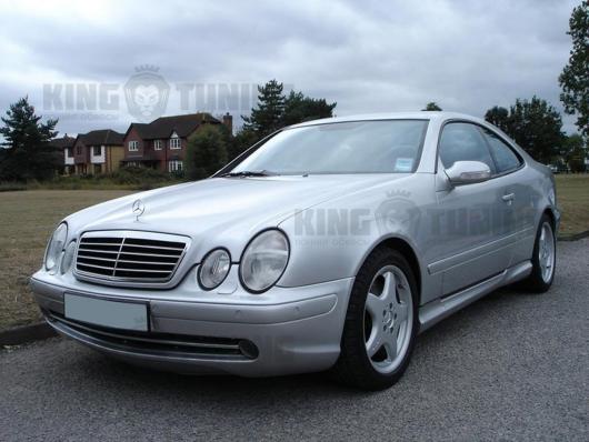 Передний бампер AMG Mercedes W208 рестайлинг 1999-2003