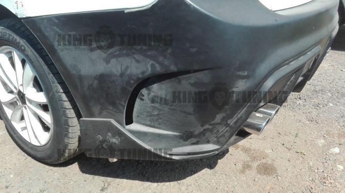 Задний бампер MyRide Interceptor Cruze дорестайлинг 2008-2012