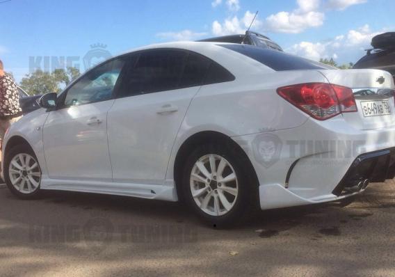 Пороги MyRide Interceptor Cruze дорестайлинг 2008-2012