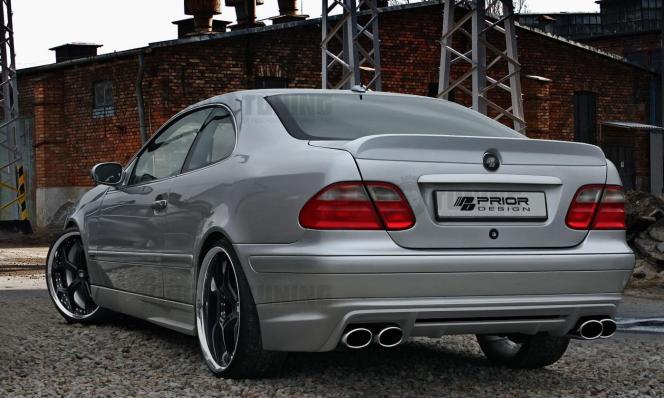 Юбка задняя Prior Design W208 рестайлинг 1999-2003