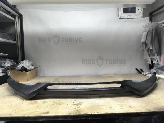 Передняя юбка Rieger Audi A4 B8 дорестайлинг 2007-2011 седан
