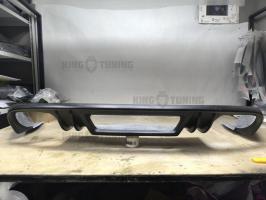 Юбка задняя Rieger Audi A4 B8 дорестайлинг 2007-2011 седан
