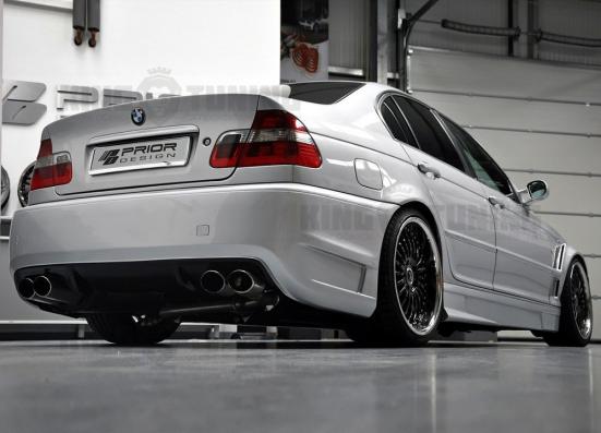 Задний бампер Prior Design BMW E46 рестайлинг