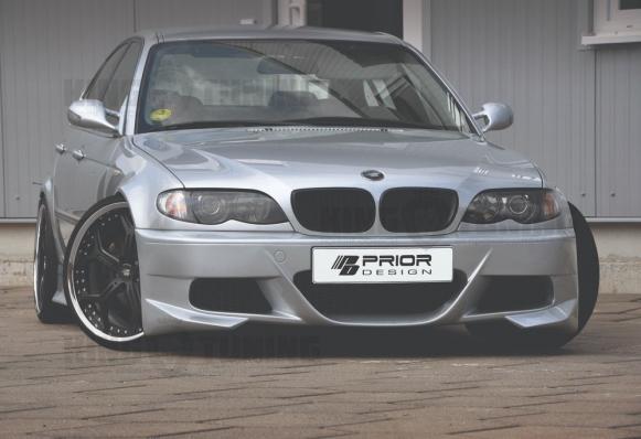 Передний бампер Prior Design BMW E46 рестайлинг
